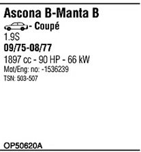 FONOS OP50620A Exhaust System